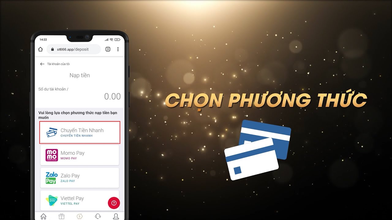 các phương thức nạp tiền bắn cá