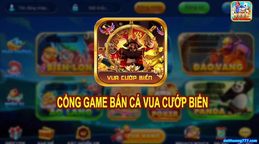 vua cuop bien cong game ban ca 3d