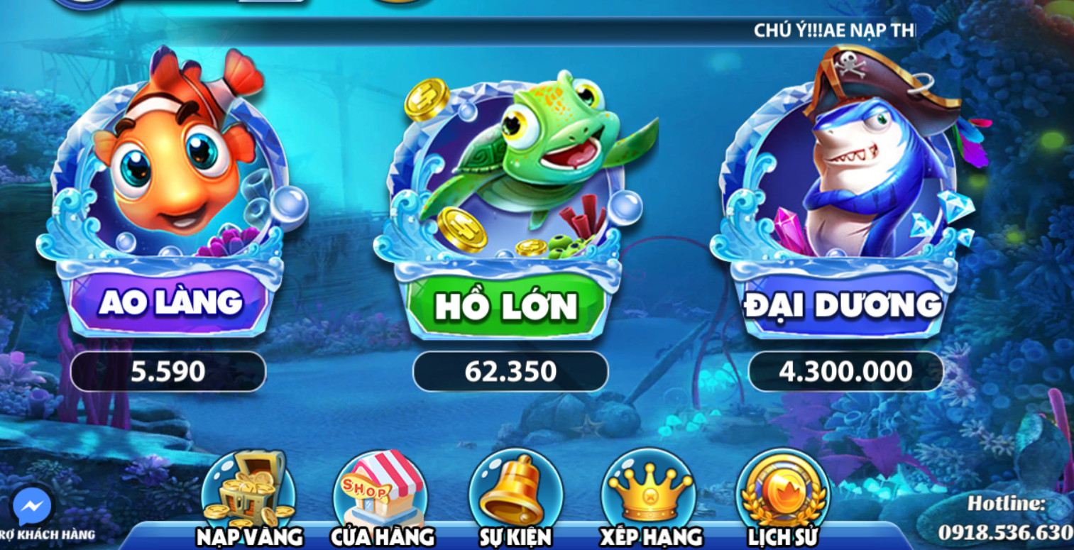 game bắn cá kiếm club