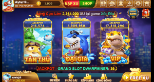 xu vàng 777 bắn cá slot